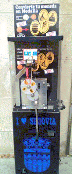 Münzautomat Turística 4 in Calle Marqués del Arco, 24, 40003 Segovia – Titelbild