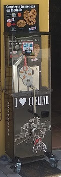 Münzautomat Cuéllar (2018) in Calle Palacio, 47, 40200 Cuéllar, Segovia – Titelbild