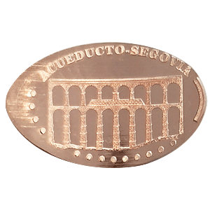 Acueducto de Segovia – Geplette munt