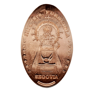 Virgen de Fuencisla – Geplette munt