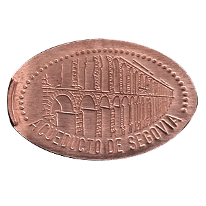 Acueducto de Segovia – Geplette munt