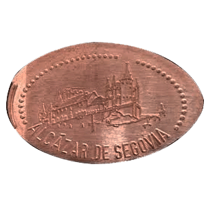 Alcazar de Segovia – Geplette munt