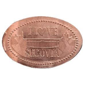 I Love Segovia – Geplette munt