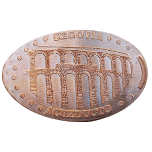 Acueducto de Segovia – Geplette munt