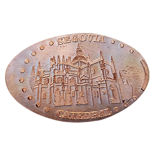 Catedral de Segovia – Geplette munt