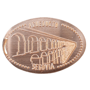 Souvenirmünze Turistica 12 (2025) in Segovia