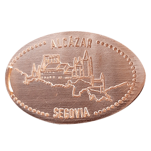 Souvenirmünze Turistica 12 (2025) in Segovia