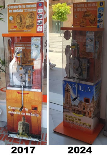 Muntautomaat Oficina de Turismo in Sevilla