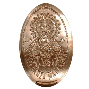 Esperanza Macarena – Moneda elongada