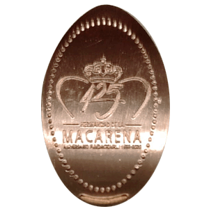 425 aniversario Hermandad Macarena – Pressed coin