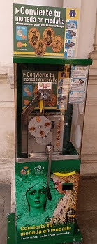 Muntautomaat Hermandad Macarena 2021-1 in Sevilla