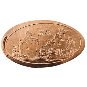 Souvenirmunt Turística (2026-2) in Sevilla