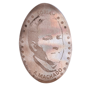 Antonio Machado – Pressmünze