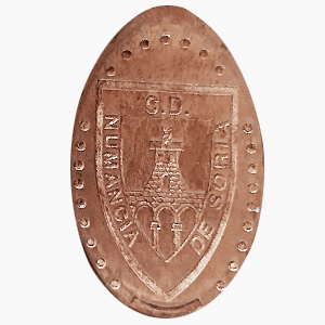 Escudo C. D. Numancia – Pressmünze