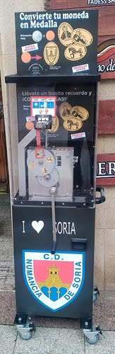 Münzautomat Turística 5 (2025) in Soria – Titelbild