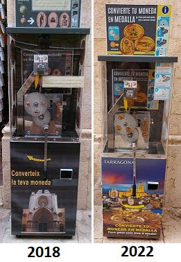 Muntautomaat Catedral in Tarragona