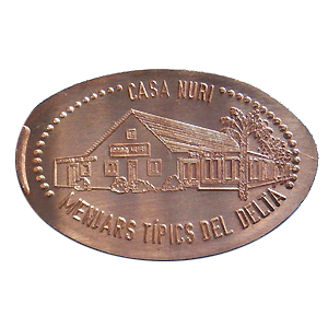 Casa Nuri. Comida típica del Delta – Pressmünze