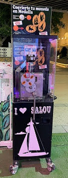 Muntautomaat Salou in Salou