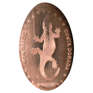 Lagartija – Pressmünze