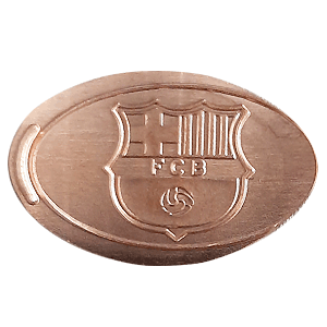 Escudo F.C. Barcelona – Pressmünze