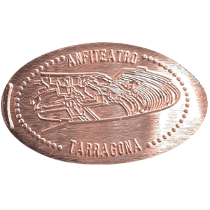 Anfiteatro romano – Moneta schiacciata