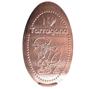 I Love Tarragona. Caganer – Moneta schiacciata