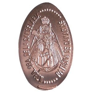 Virgen de la Candelaria – Pressmünze