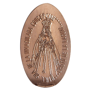 Virgen de la Inmaculada Concepción – Geplette munt
