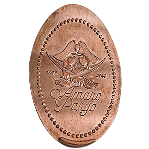 Calavera. Amaro Pargo – Pressed coin