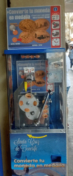Muntautomaat Santa Cruz turística in Santa Cruz de Tenerife – Titelafbeelding