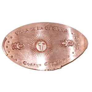 Pièce souvenir Corpus Christi à La Orotava