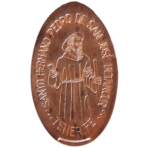 Santo Hermano Pedro de San José Bentancur – Geplette munt