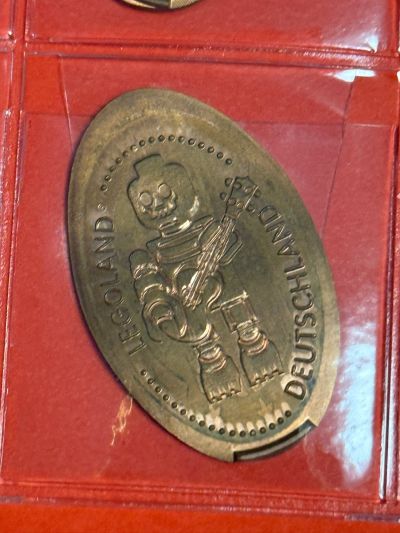 Souvenirmünze – Motiv von Münzautomat Legoland (Pharaonenland) (Günzburg)