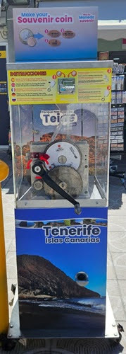 Münzautomat Turística (2025) in Adeje