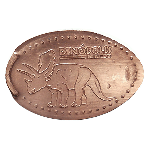 Triceratops – Pressmünze