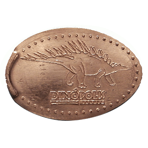 Stegosaurus – Pressmünze