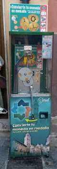 Coin machine Turística (2019) in Teruel