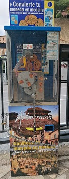 Münzautomat Albarracín (2020) – Titelbild