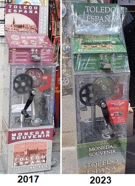 Muntautomaat Alcazar in Toledo