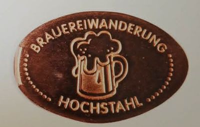 Souvenirmünze – Motiv von Münzautomat Brauerei Reichold (Hochstahl)