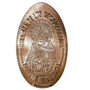 Virgen de los Desamparados – Geplette munt