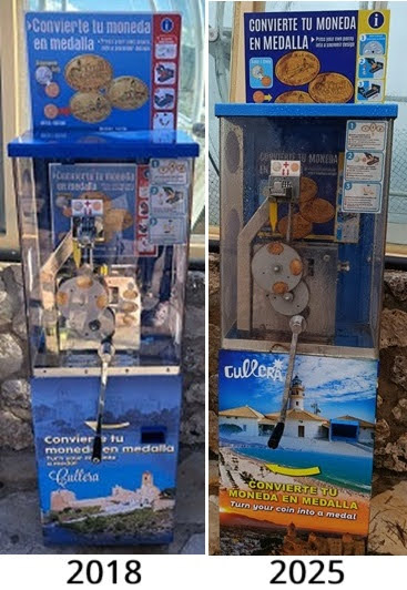 Münzautomat Castillo de Cullera (2018) – Titelbild