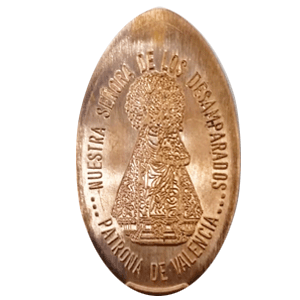 Virgen de los Desamparados – Geplette munt