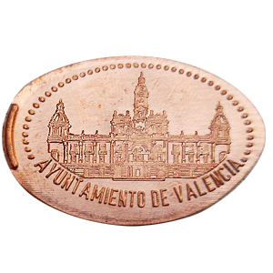 Ayuntamiento de Valencia – Geplette munt