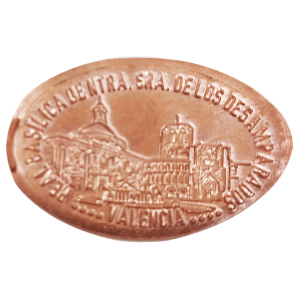 Real Basílica Virgen de los Desamparados – Geplette munt