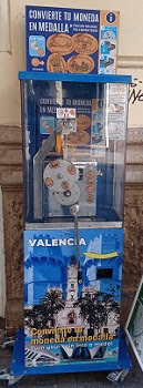 Muntautomaat Turística 2023-3 in Valencia