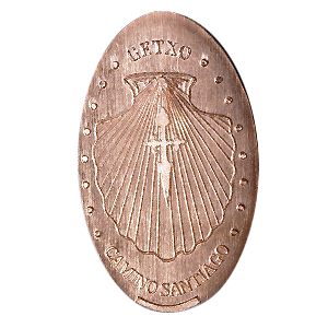Concha de Peregrino – Pressed coin