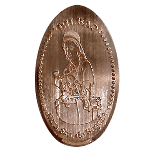 Virgen de Begoña – Pressmünze