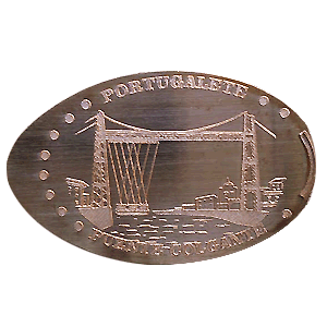 Puente colgante – Geplette munt