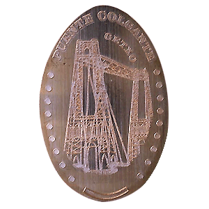 Puente colgante – Geplette munt